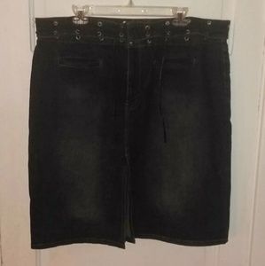 Sunshine Apparel women's blue denim skirt size 20